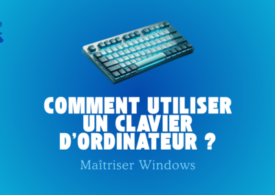 Comment utiliser un clavier d&rsquo;ordinateur ?